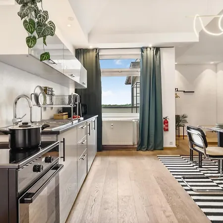 Apartament Urban Loft - 180 Skyline Balkon - 2 Sz - Hbf *