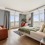 아파트 Urban Loft - 180 Skyline Balkon - 2 Sz - Hbf 베를린