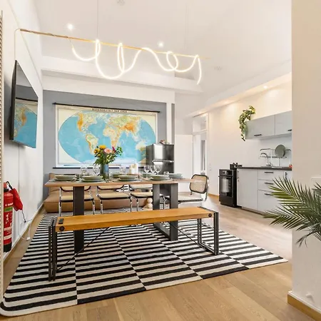 Urban Loft - 180 Skyline Balkon - 2 Sz - Hbf Apartment