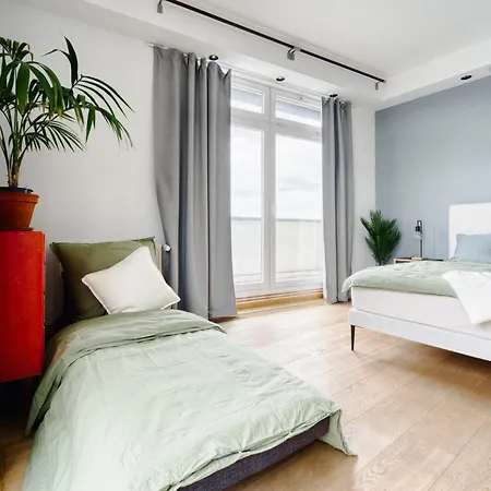 Apartment Urban Loft - 180 Skyline Balkon - 2 Sz - Hbf